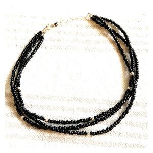 N1500 Retired Silpada Black Glass Beads